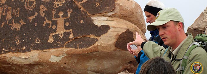 VIP Ranger Eric’s Lacey Point Hike, Petrified Forest National Park | NPS Photo