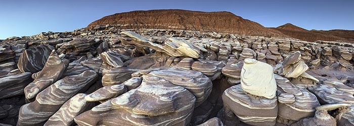 Striped Rocks on the Expansion Lands | NPS Photo