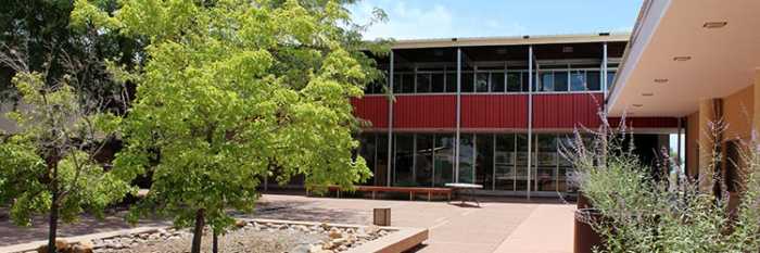 Painted Desert Community Complex Courtyard | NPS Photo