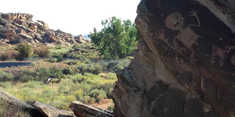 Petroglyphs on Paulsell Ranch